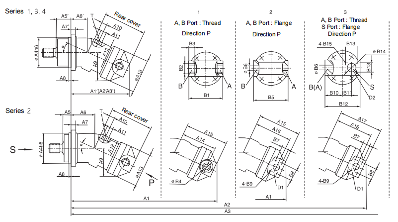 Rexroth A2F Hydraulic Pump Hydraulic Motor