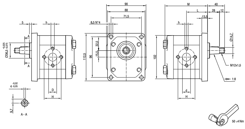 MARZOCCHI GHP2 GEAR PUMPS