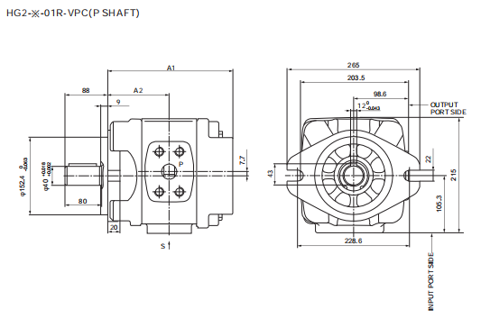 sunny hg2 gear pump