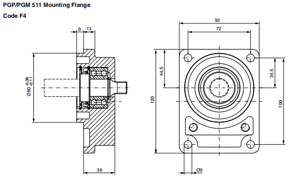 PGP511 GEAR OIL PUMP