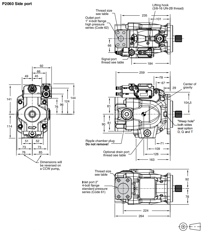 PARKER P2 PUMP