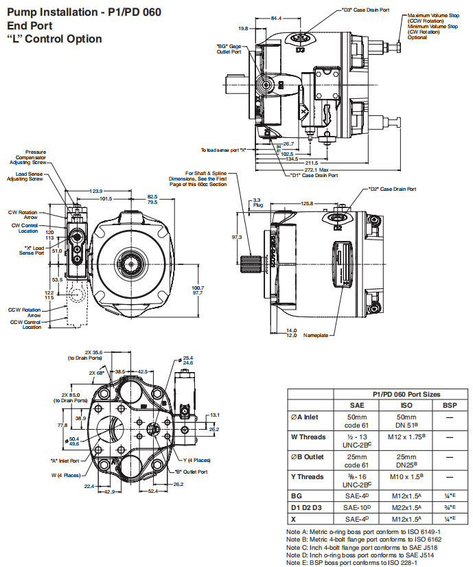 parker p1 pd piston pump