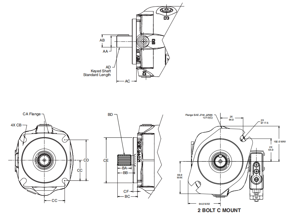 parker p1 pd piston pump