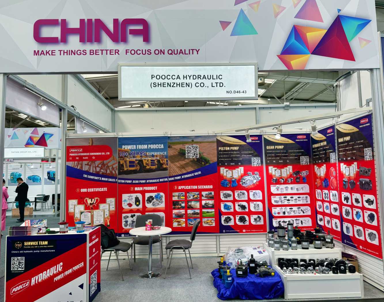 Poocca Hydraulics Supplier Exhibition 2024-