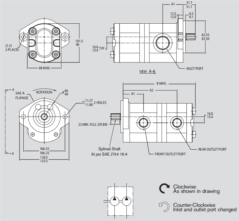 AZPFF GEAR PUMP