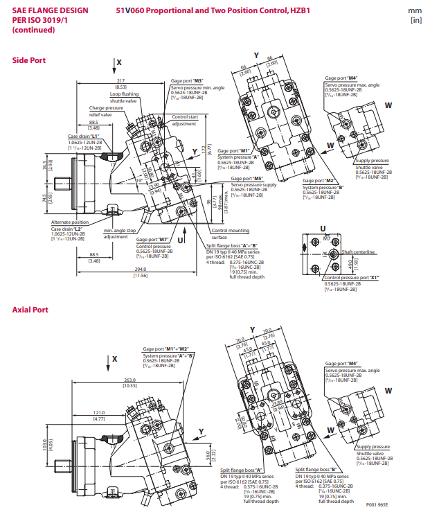 51v hydraulic piston pump