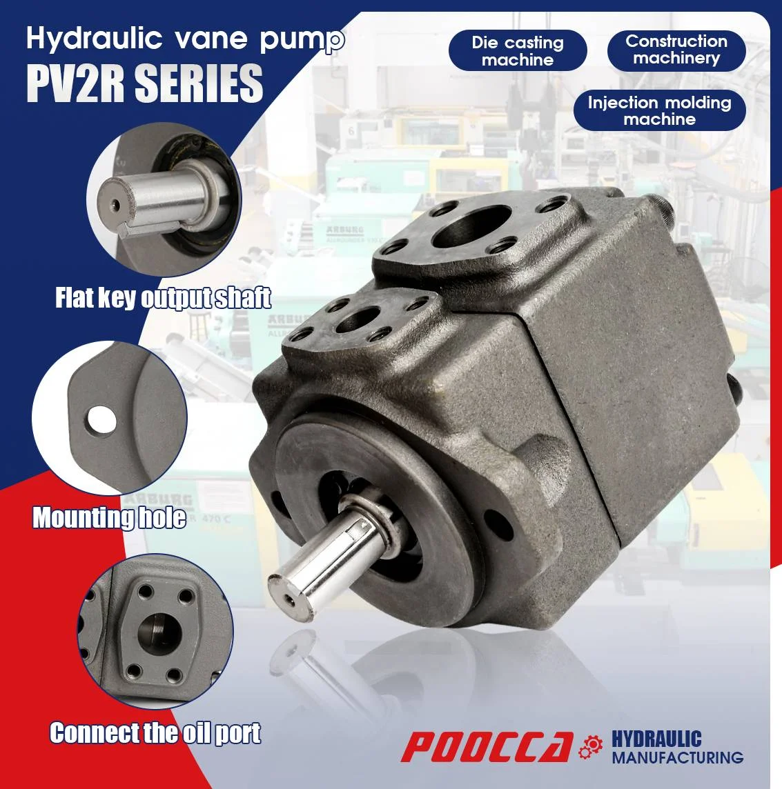 Operation and Maintenance Tips for Hydraulic Vane Pumps-1