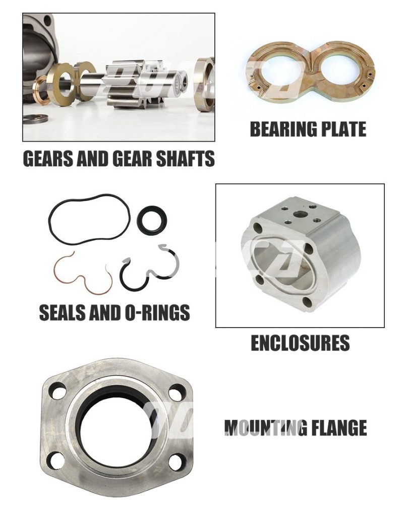 hydraulic gear pump parts